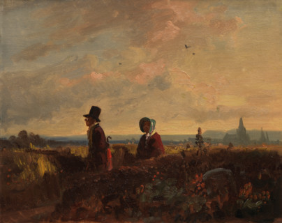 Outside the city, c1837-1840. Creator: Carl Spitzweg.