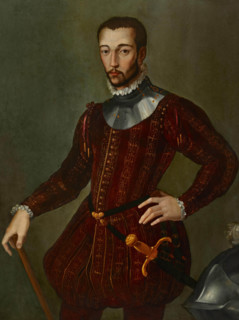 Portrait of Francesco I de' Medici (1541-1587), Grand Duke of Tuscany, c1570. Creator: Carlo Portelli.