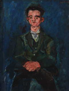 Portrait du garçon en bleu, c1928. Creator: Chaim Soutine.