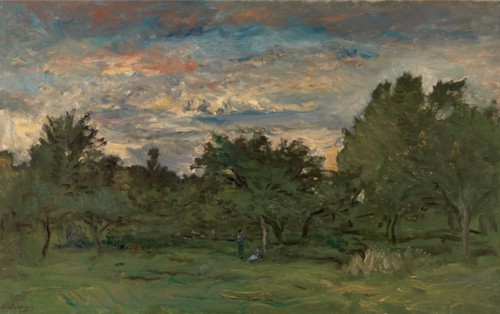 Orchard at Night. Creator: Charles Francois Daubigny.