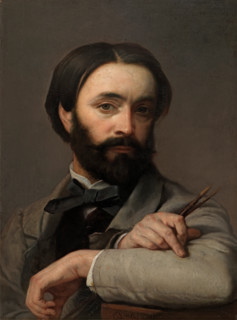 Self-portrait, 1863. Creator: Charles Verlat.