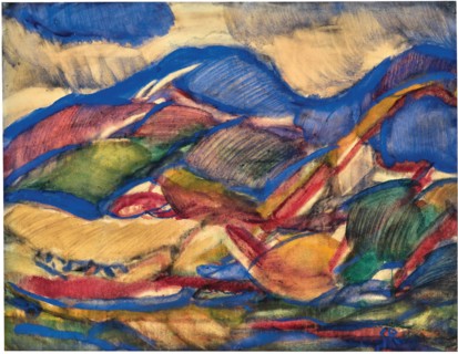 Sauerland near Willingen, 1913. Creator: Christian Rohlfs.