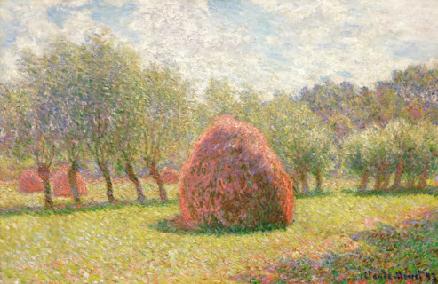 Meules à Giverny, 1893. Creator: Claude Monet.