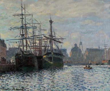 Le Bassin du Commerce, Le Havre, c1874. Creator: Claude Monet.