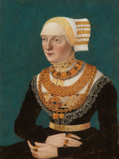 Portrait of a woman, c1530. Creator: Conrad Faber von Creuznach.