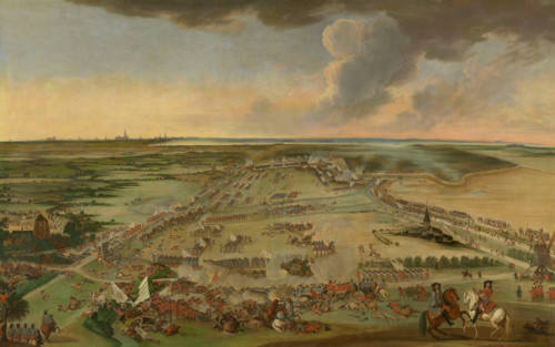 The Battle of Ekeren on June 30, 1703 Creator: Constantyn Francken.