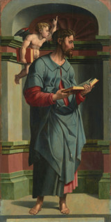 Saint Matthew the Evangelist, First Half of 16th cen. Creator: Cornelis Buys the Younger.