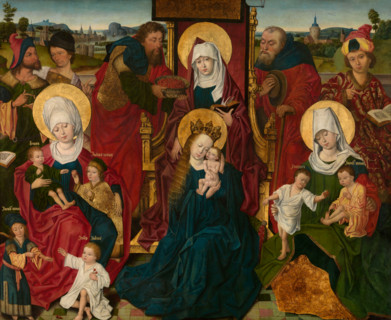The Holy Kinship, Between 1470 and 1515. Creator: Derick Baegert.