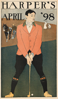 Harper's April, 1898. Creator: Edward Penfield.