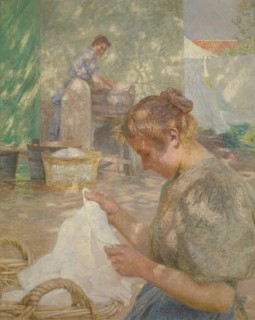 Sunny Day, 1899. Creator: Emile Claus.