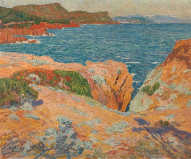 Afternoon in Estérel, 1914. Creator: Emile Claus.