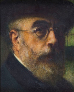 Self-portrait, 1906. Creator: Emile Renard.