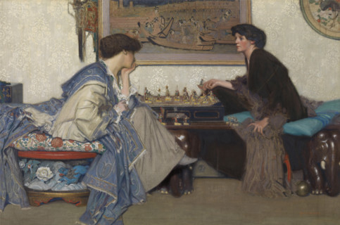 The Chess Game. Creator: Emile Vloors.