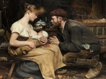 Bonheur des parents (Parental Bliss), 1903. Creator: Eugène Buland.