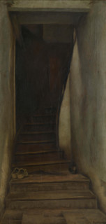 The Staircase, 1896. Creator: Eugene Laermans.