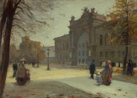 Le Palais de l'industrie, 1899. Creator: Eugene Trigoulet.