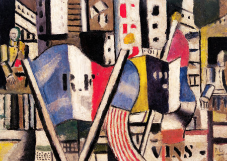 July 14, 1918 in Vernon Creator: Fernand Leger.