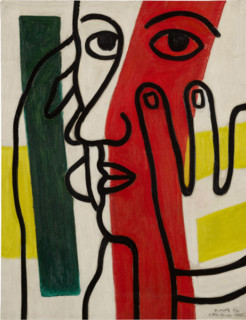Portrait of Paul Éluard, 1947. Creator: Fernand Leger.