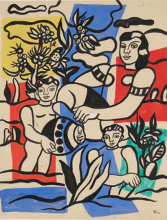 Partie de campagne (Country outing), c1953. Creator: Fernand Leger.