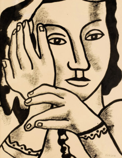 Nadia, c1952. Creator: Fernand Leger.