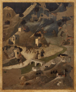 Scenes from the Lives of the Desert Fathers (Thebaid), First third of the 15th cen. Creator: Fra Angelico.