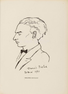 Philippe Soupault. From: Les Champs magnetiques, 1920. Creator: Francis Picabia.