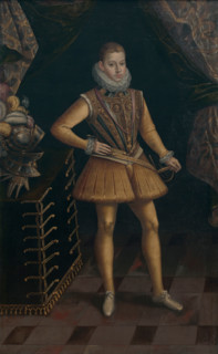 Portrait of Philip III (1578-1621), King of Spain and Portugal. Creator: Frans Francken I.