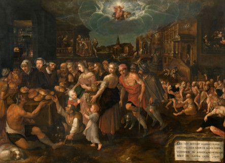 The Seven Works of Mercy, 1608. Creator: Frans Francken II.