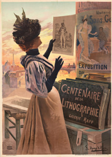 Centenaire de la Lithographie - Galerie Rapp, 1897. Creator: Frederic Hugo d' Alesi.