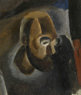 Self-portrait, 1919. Creator: Frits van den Berghe.