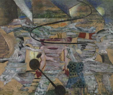 The Monster, 1928. Creator: Frits van den Berghe.