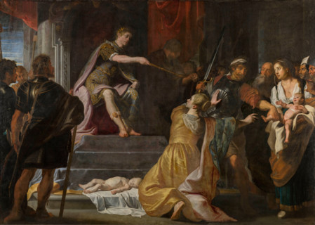The Judgement of Solomon, c1620. Creator: Gaspar de Crayer.