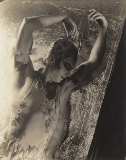 Serge Lifar in the Ballet "Le Spectre de la Rose" (The Spirit of the Rose) by Michail Fokine, 1931. Creator: George Platt Lynes.