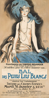 Bal des Petits Lits Blancs, 1922. Creator: Georges Barbier.