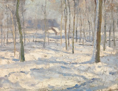 Winter landscape. Creator: Georges Buysse.