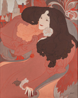 Jane Scott, from "Bruges-la-Morte" (The Dead Bruges) by Georges Rodenbach, 1890s. Creator: Georges de Feure.
