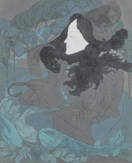 La princesse Ylsdin, 1890s. Creator: Georges de Feure.