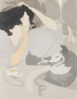 The Daughter of Leda, 1890s. Creator: Georges de Feure.