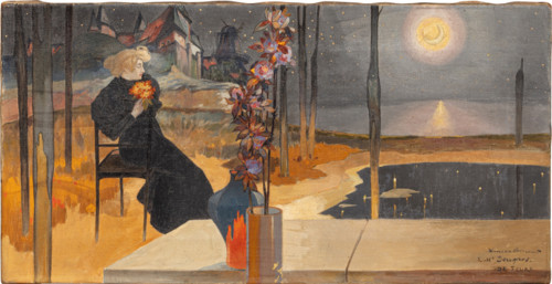 Melancholy, End 1890s. Creator: Georges de Feure.