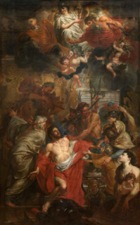The Martyrdom of Saint George, 1681. Creator: Godfried Maes.