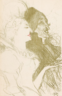 Carnival (From La Revue Blanche), 1894. Creator: Henri de Toulouse-Lautrec.