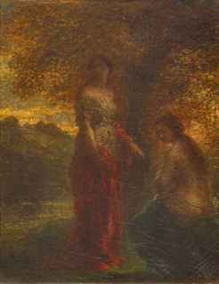 Deux baigneuses (Two bathers), c1891. Creator: Henri Fantin-Latour.