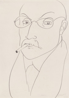 Self-portrait, 1939. Creator: Henri Matisse.