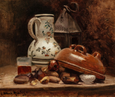 Still life, 1895. Creator: Henri Matisse.