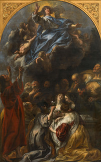 The Assumption of the Virgin, c1650-1654. Creator: Jacob Jordaens I.