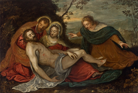 Pietá, 1560-1563. Creator: Jacopo Tintoretto.