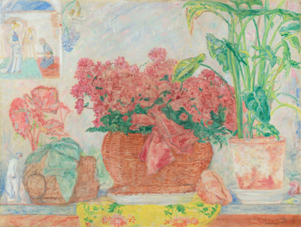 Azaleas, c1920-1925. Creator: James Ensor.
