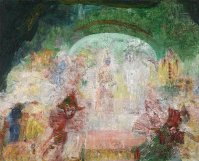 Theatre of Masks, 1889. Creator: James Ensor.