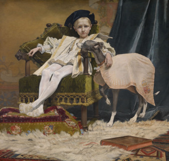 The Emperor Charles V as a child, 1879. Creator: Jan Van Beers.