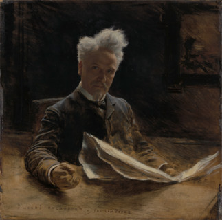 Portrait of Henri Rochefort (1830-1913). Creator: Jan Van Beers.